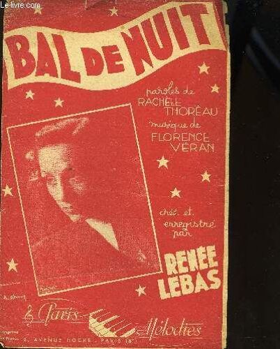 Bal De Nuit Valse Chantée Partition Pour Le Chant