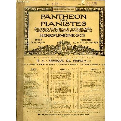 Nouvelles Etudes De Mecanisme Pour Le Piano Edition Classique A. Durand & Fils N°9376