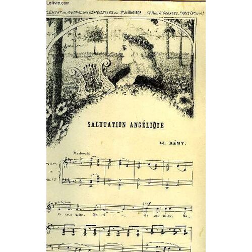 Salutation Angelique - Supplement Au Journal Des Demoiselles