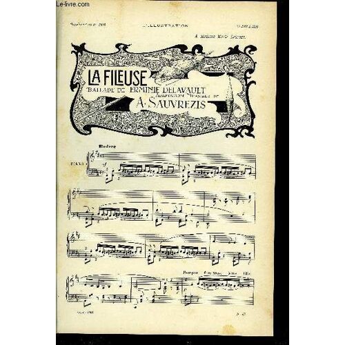 Supplement Musical Au N°2892 De L'illustration