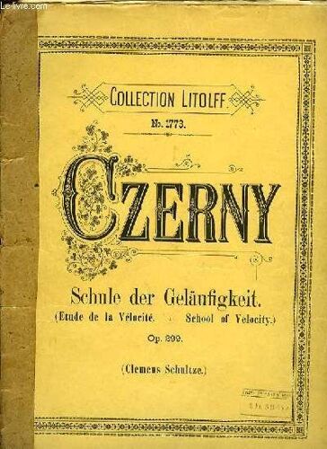 Schule Der Gelaufigkeit ( Étude De Al Vélocité- School Of Velocity) Op.299.