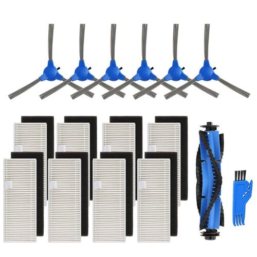 Kit de remplacement pour Eufy Robovac 11S Robovac 30 Robovac 30C Robovac 15C Robovac 12 accessoires, filtre à vide, brosse latérale, rouleau