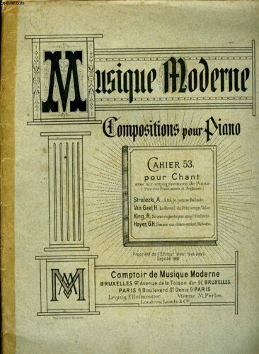 Musique Moderne Compositions Pour Piano