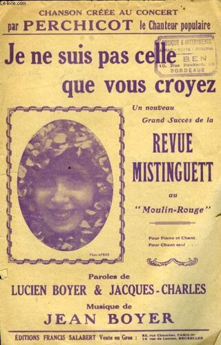 Je Ne Suis Pas Celle Que Vous Croyez