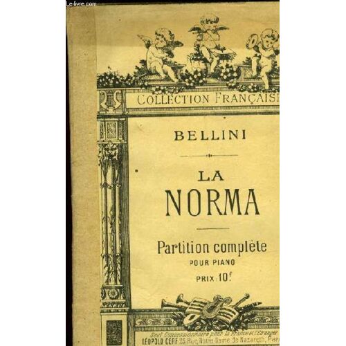 La Norma Opéra Pour Piano Seul