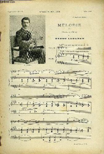 Supplement Musical Au N°3132 De L'illustration