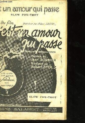 C'est Un Amour Qui Passe