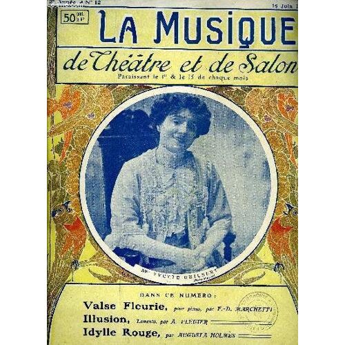 La Musique De Theatre Et De Salon N°12