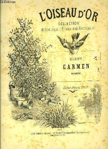 N°62 Carmen Petite Transcription Pour Piano