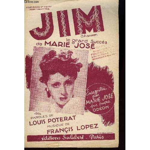 Jim Partition Pour Le Chant