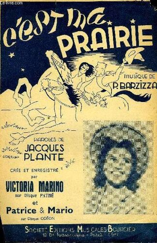 C'est Ma Prairie La Cazone Del Boscaiolo Partition Pour Le Chant