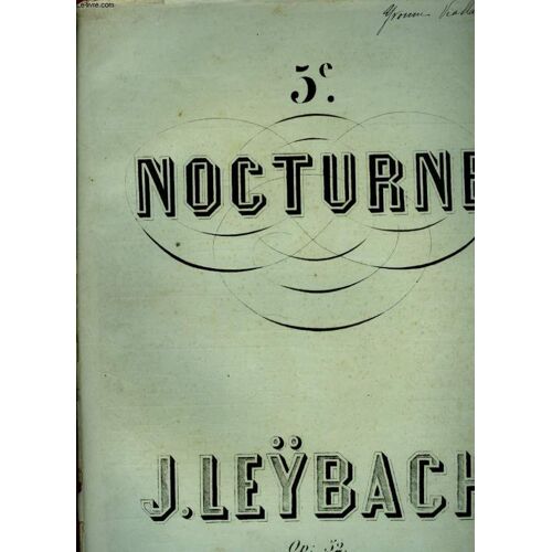 5e Nocturne Pour Piano Op 32