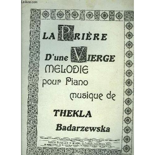 La Priere D'une Vierge