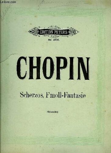Scherzos, F Moll-Fantaisie