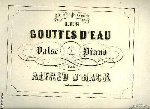 Les Gouttes D'eau