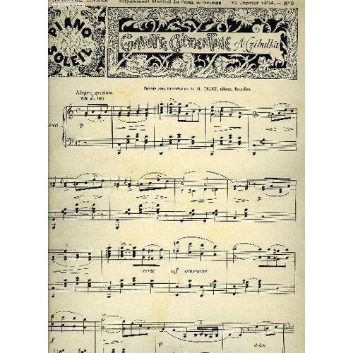 Piano Soleil 21 Janvier 1894, N°3