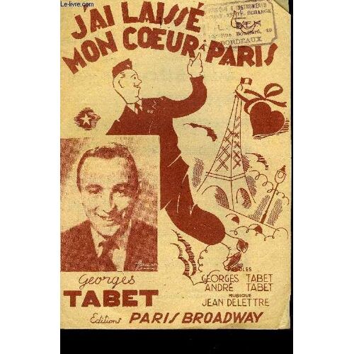 J'ai Laisse Mon Coeur A Paris