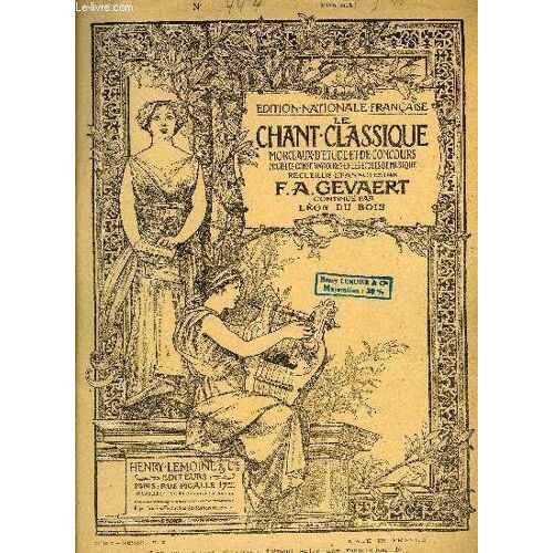 Le Chant Classique N°444