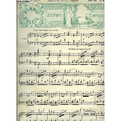 Piano Soleil 5 Mars 1892, N°10