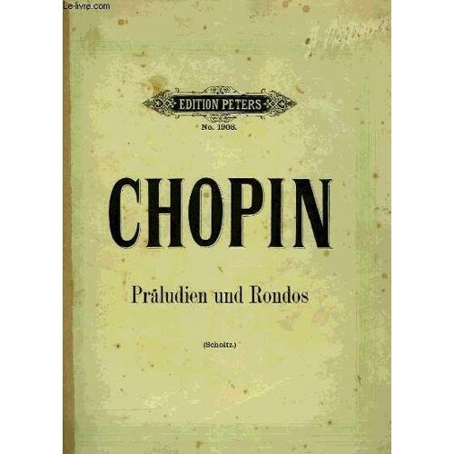 Praludien Und Rondos