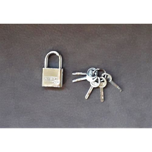 Cadenas en acier cémenté de 30 mm + 5 clés