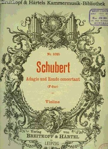 Adagio Und Rondo Concertant