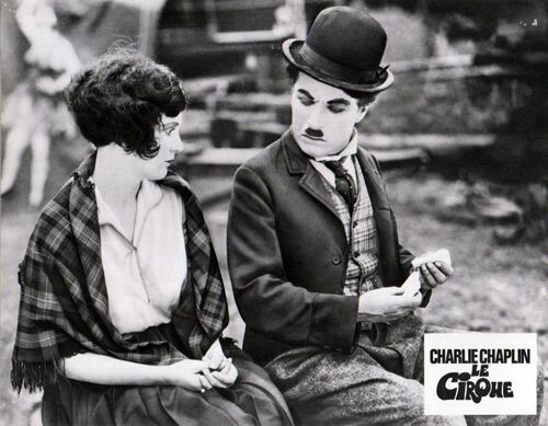 Le Cirque (The Circus): Photo D'exploitation Cinématographique - Format 21x26,5 Cm - De & Avec Charlie Chaplin, Merna Kennedy, Allan Garcia - 1928 Ressortie 2007 #