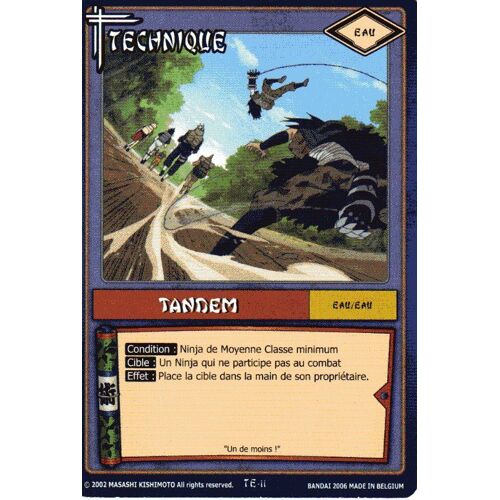 Tandem Te-11 Naruto Serie 1 Vf