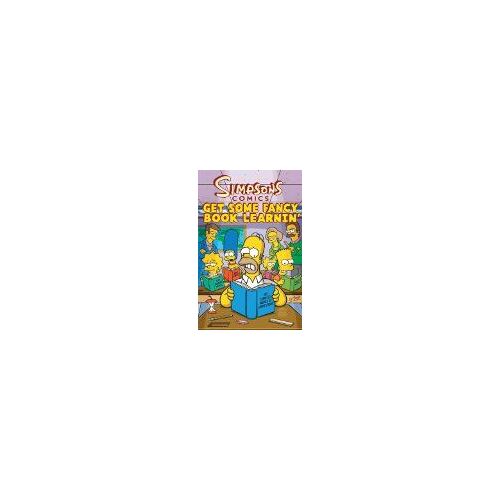 Simpsons Comics Get Some Fancy Book Learnin'