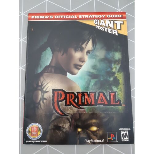 Primal Guide Officiel Sony Playstation 2 En Anglais Official Prima's Strategy Game Guide With Giant Poster Mark Androvich Greg Off