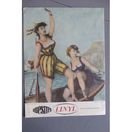 Affiche Publicité Linyl Litho De Bettannier/1