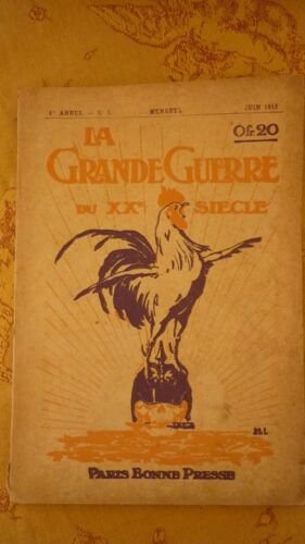 La Grande Guerre Du Xx Siecle N° 5  Juin 1915