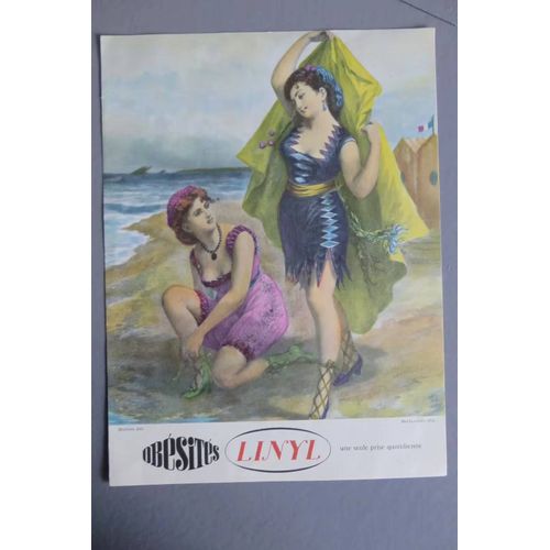 Affiche Publicité Linyl Litho De Bettannier/3