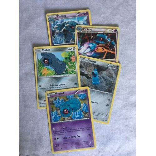 (2120) 3x Terhal + 2x Metang Pokemon