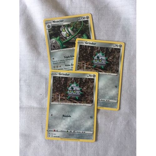 (508) 2x Grindur + Noacier Pokemon