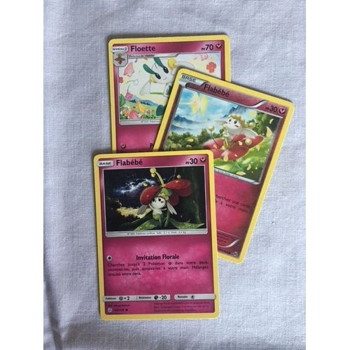(47) 2x Flabébé + Floette Pokemon