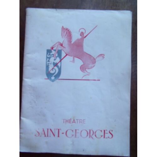 1 Programme - Theatre Saint-Georges - Croque Monsieur