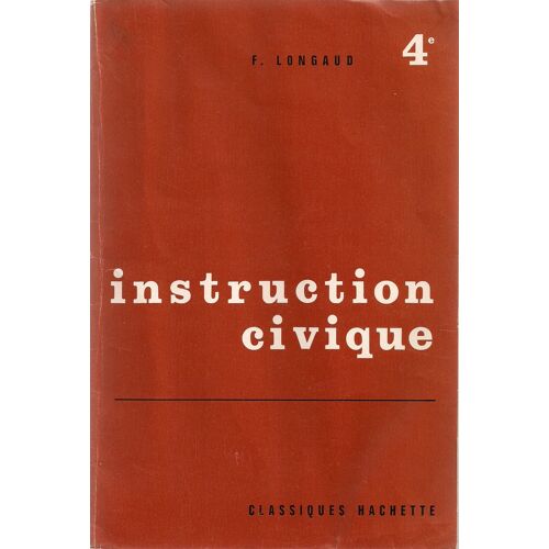 Instruction Civique - 4e.