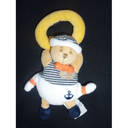 Doudou Et Compagnie, Ours Marin Avec Bouée, Hochet 18 Cm