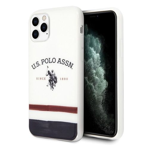 Coque Us Polo® Ushcn58pcstrb Iphone 11 Pro Blanc
