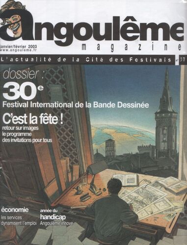 Angouleme Magazine  N° 0 : Schuiten Et Zep Angouleme Magazine Handicap International 2003