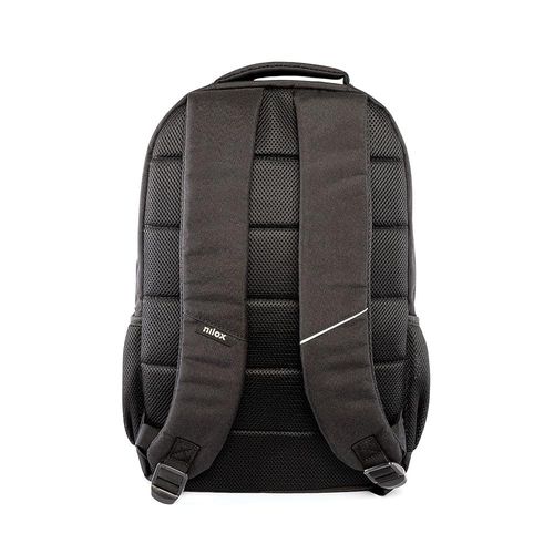 Nilox Zaino Porta PC 15.6 pollici Grigio Impermeabile con Attacco Trolley