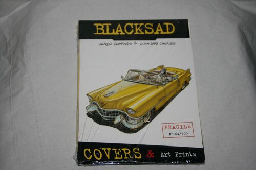Blacksad Covers & Art Print N° 164/500 Guarnido Portfolio Covers Format 240 X180 Mm 500 Ex N° & S Recueil De 18 Illustrations Dont 8 Sur Papier Rive Sensation 270 G Réalisées Par Guarnido