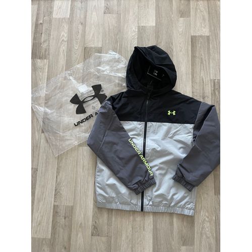 Veste Under Armour Rain Jacket Enfant - Neuve Étiquetée (Entièrement Doublée Polaire)