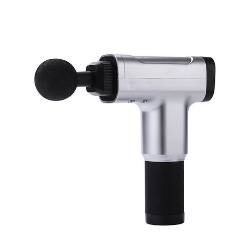 Ceinture D'electrostimulation,Pistolet De Massage Musculaire Haute Puissance Masseur De Vibrations Pistolet Masseur - Type Argent
