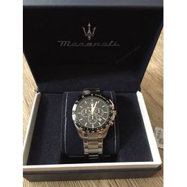 Montre Maserati -Traguardochronographe - Acier Argentécadran Noir - R8873612042