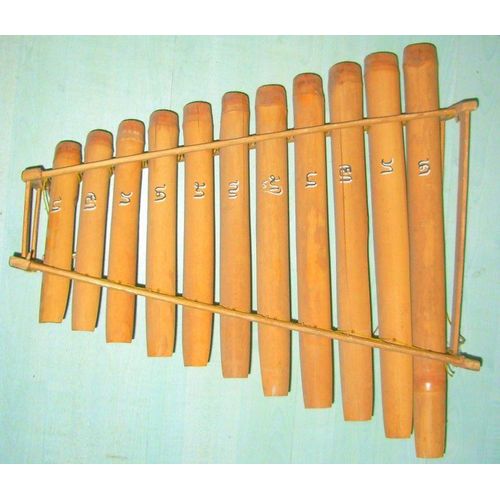 Xylophone En Bois Indien
