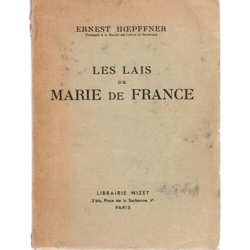 Les Lais De Marie De France