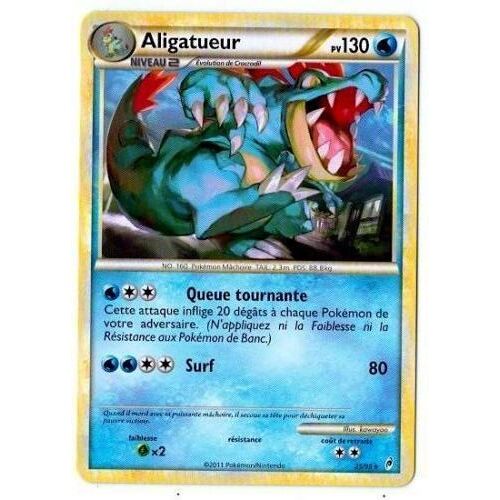 Aligatueur (25/95) - Pokemon Hs Appel Des Légendes