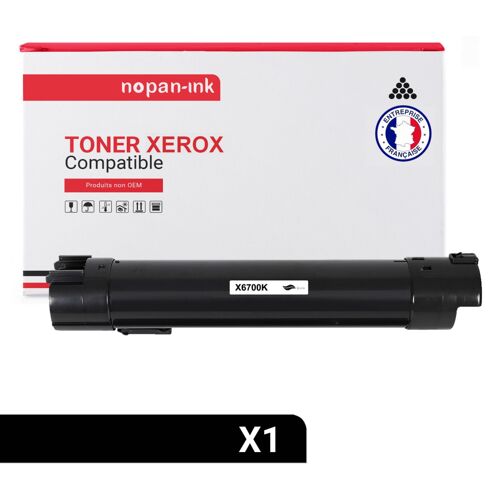 1 Toner pour XEROX 106R01510 Black 18000 Pages avec Xerox Paser 6700 DN Xerox Paser 6700 DNM Xerox Paser 6700 DT Xerox Paser 6700 DTM Xerox Paser 6700 DX Xerox Paser 6700 DXM Xerox Paser 6700 N Xerox